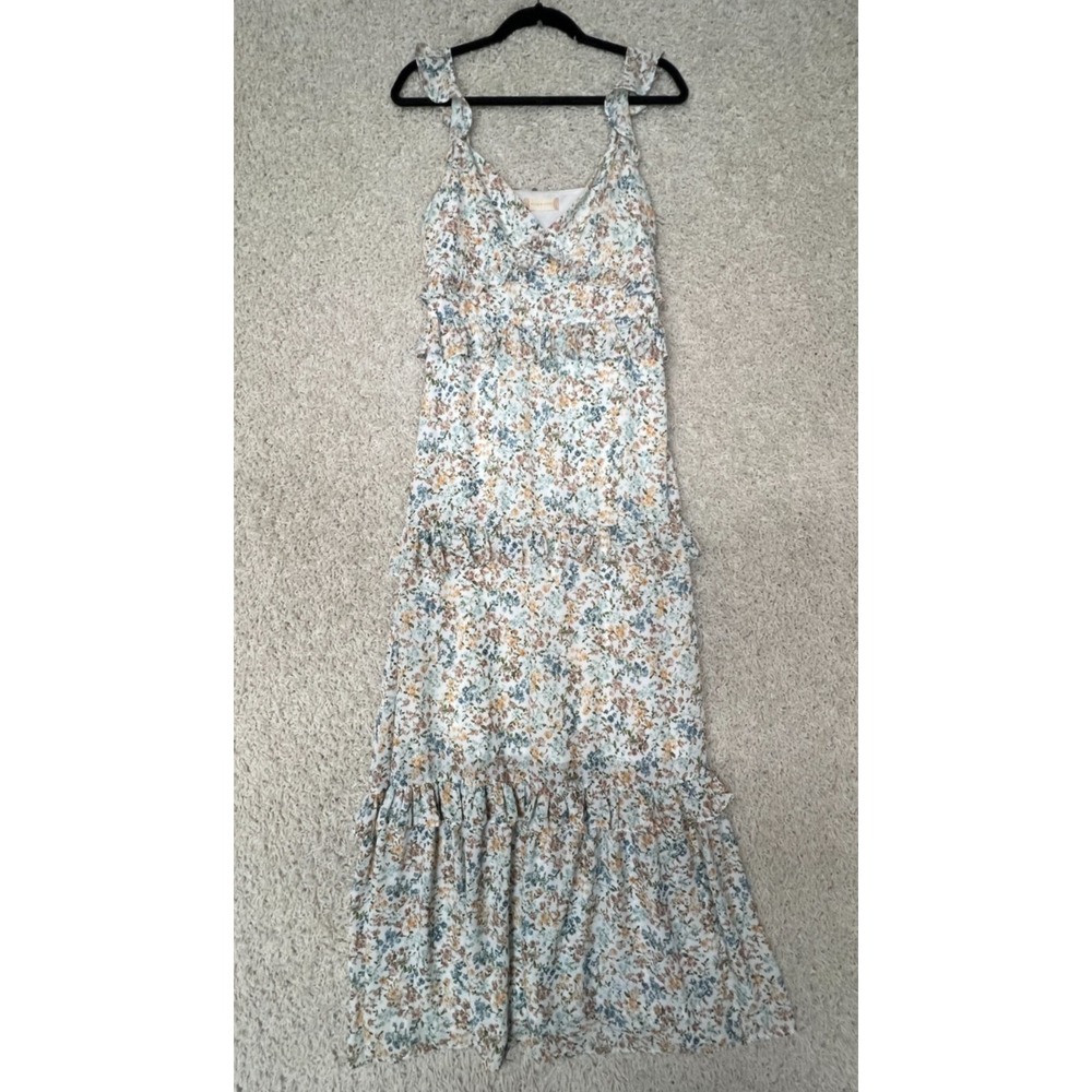 Altar'd State Floral Maxi Dress Womens Large Boho Feminine Spring Fairy
